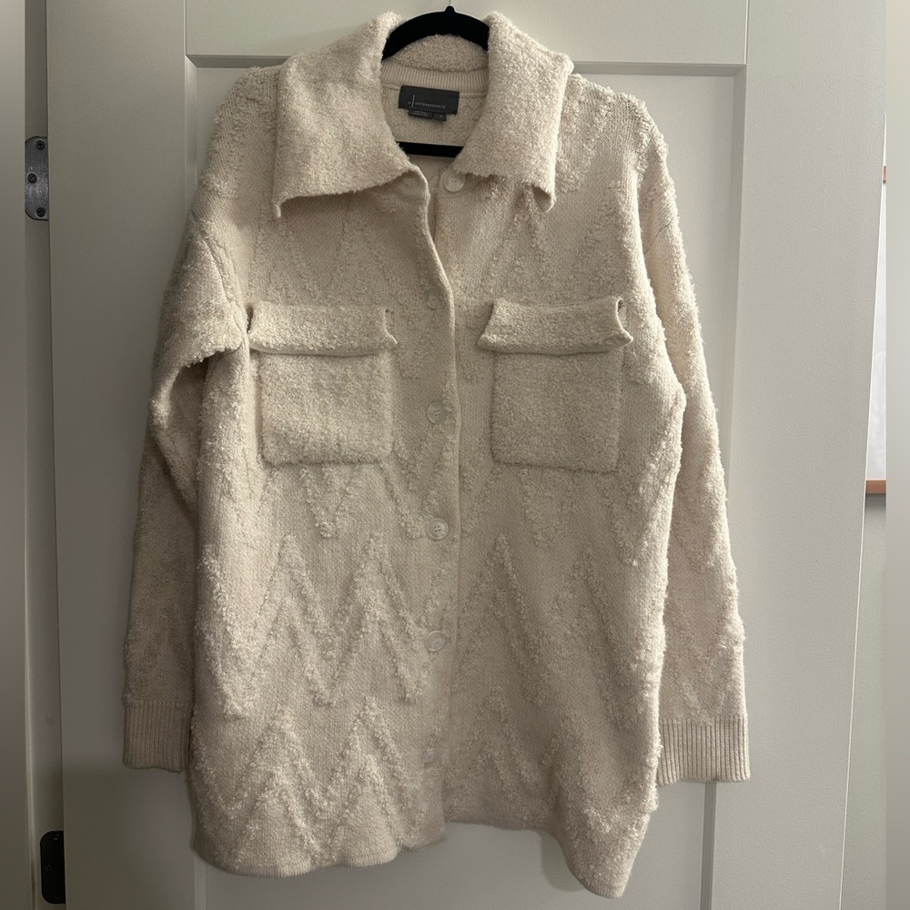 Anthropologie Sweater Jacket